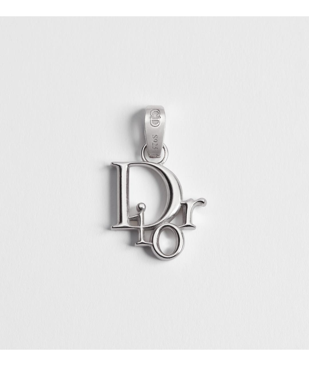 CHRISTIAN DIOR Серебряная серебряная цепочка/подвеска, фото 4