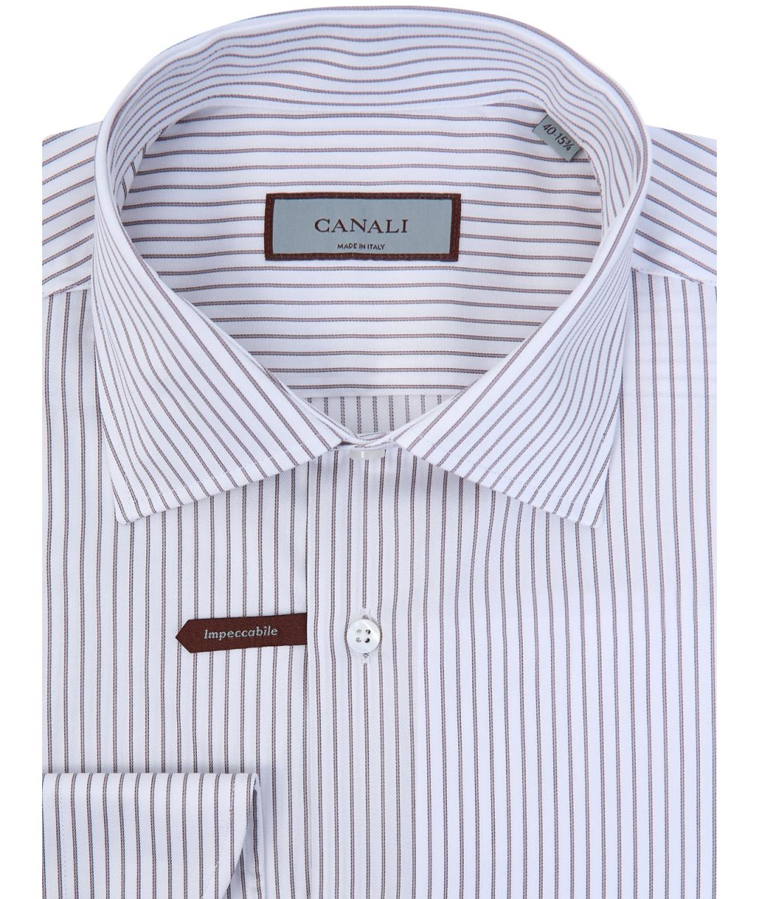 CANALI Мульти хлопковая классическая рубашка, фото 2