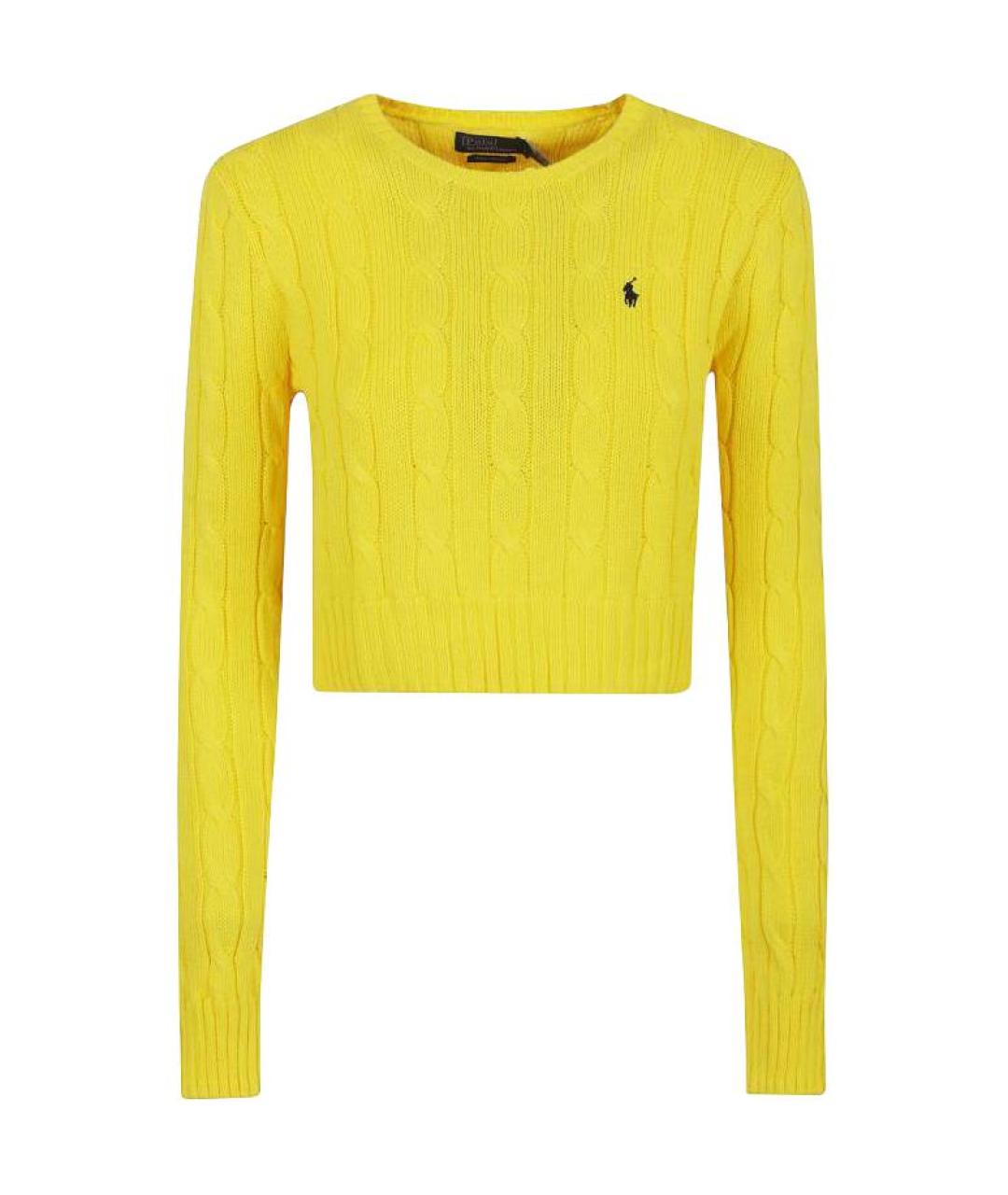 POLO RALPH LAUREN Желтый джемпер / свитер, фото 1