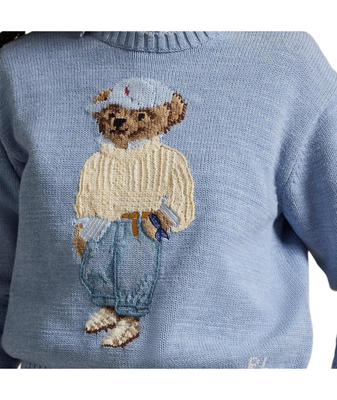 POLO RALPH LAUREN Голубой джемпер / свитер, фото 5