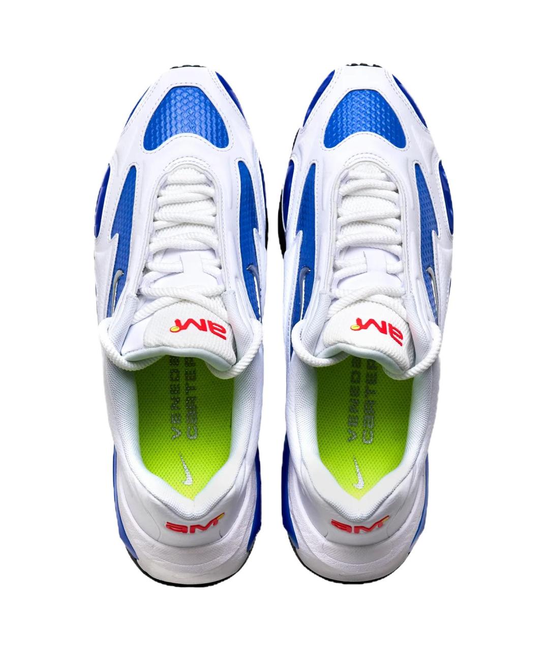 NIKE Синие синтетические кроссовки, фото 4