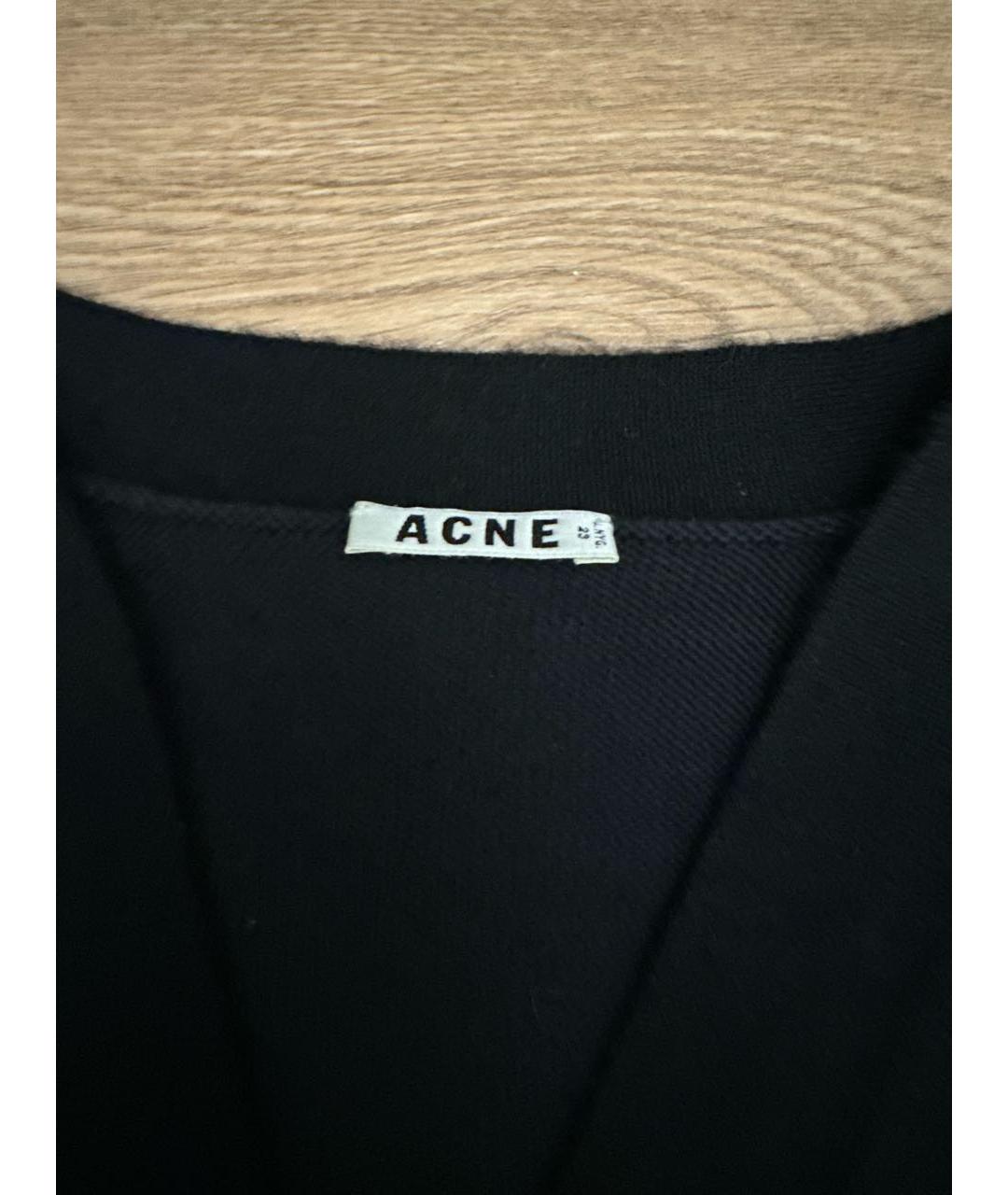 ACNE STUDIOS Желтый хлопковый кардиган, фото 3