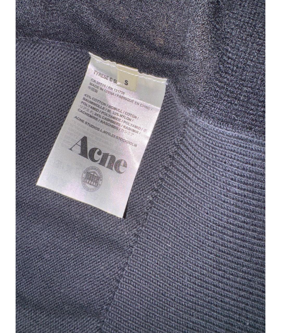 ACNE STUDIOS Желтый хлопковый кардиган, фото 7