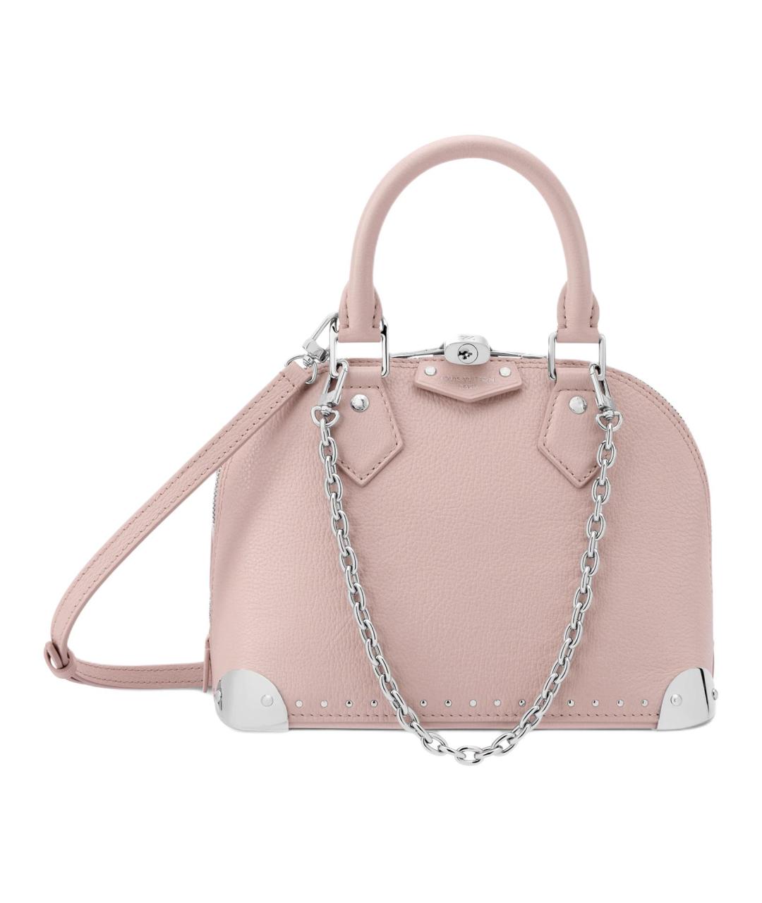 LOUIS VUITTON Розовая кожаная сумка через плечо, фото 1