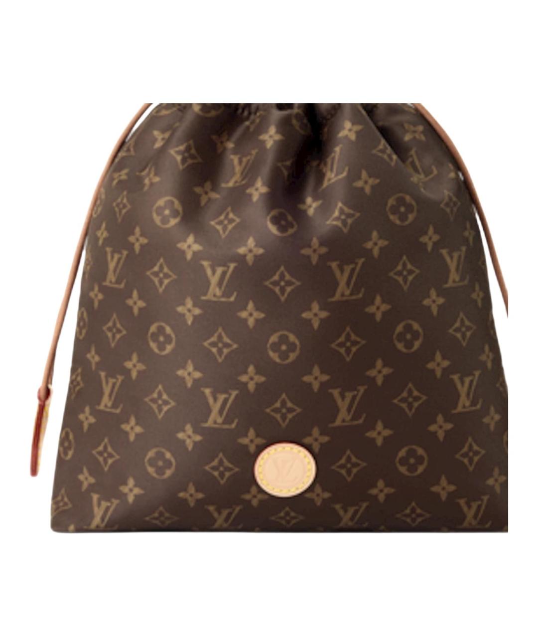 LOUIS VUITTON Коричневая сумка через плечо, фото 5