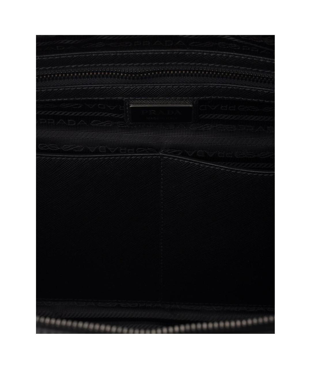 PRADA Черный портфель, фото 5