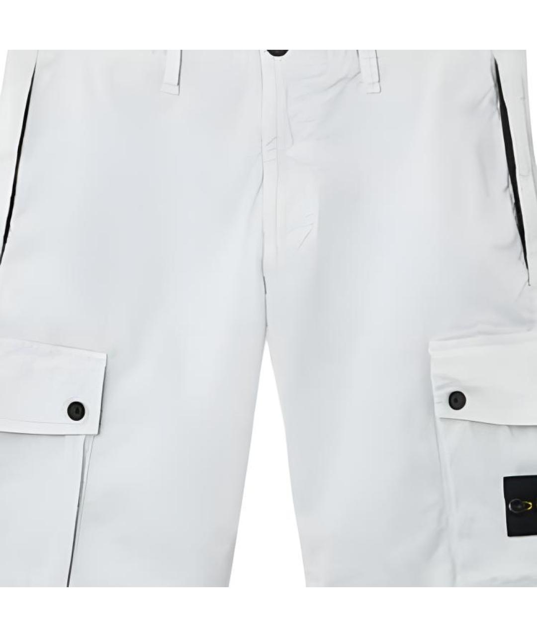 STONE ISLAND Голубые шорты, фото 4