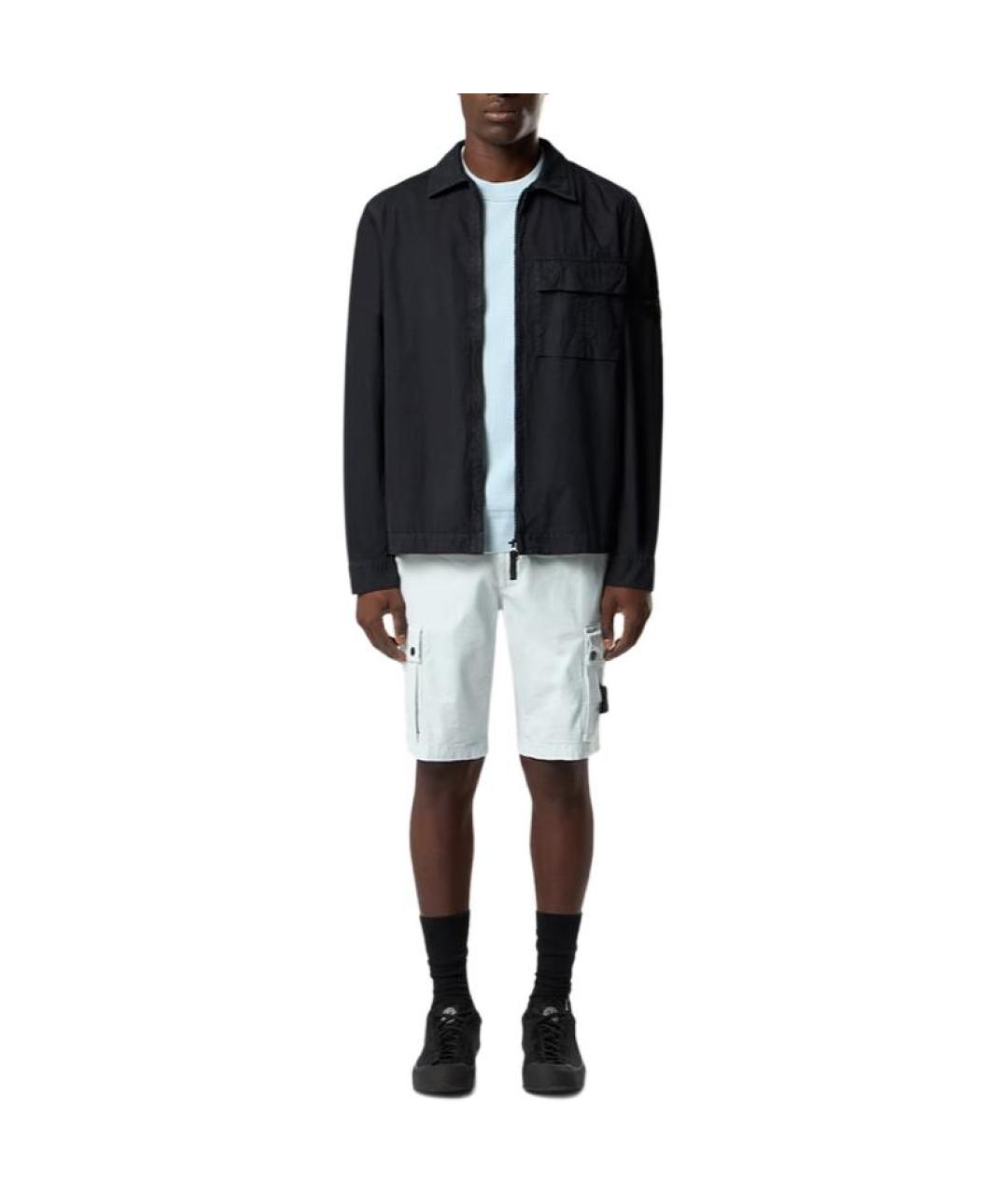 STONE ISLAND Голубые шорты, фото 2
