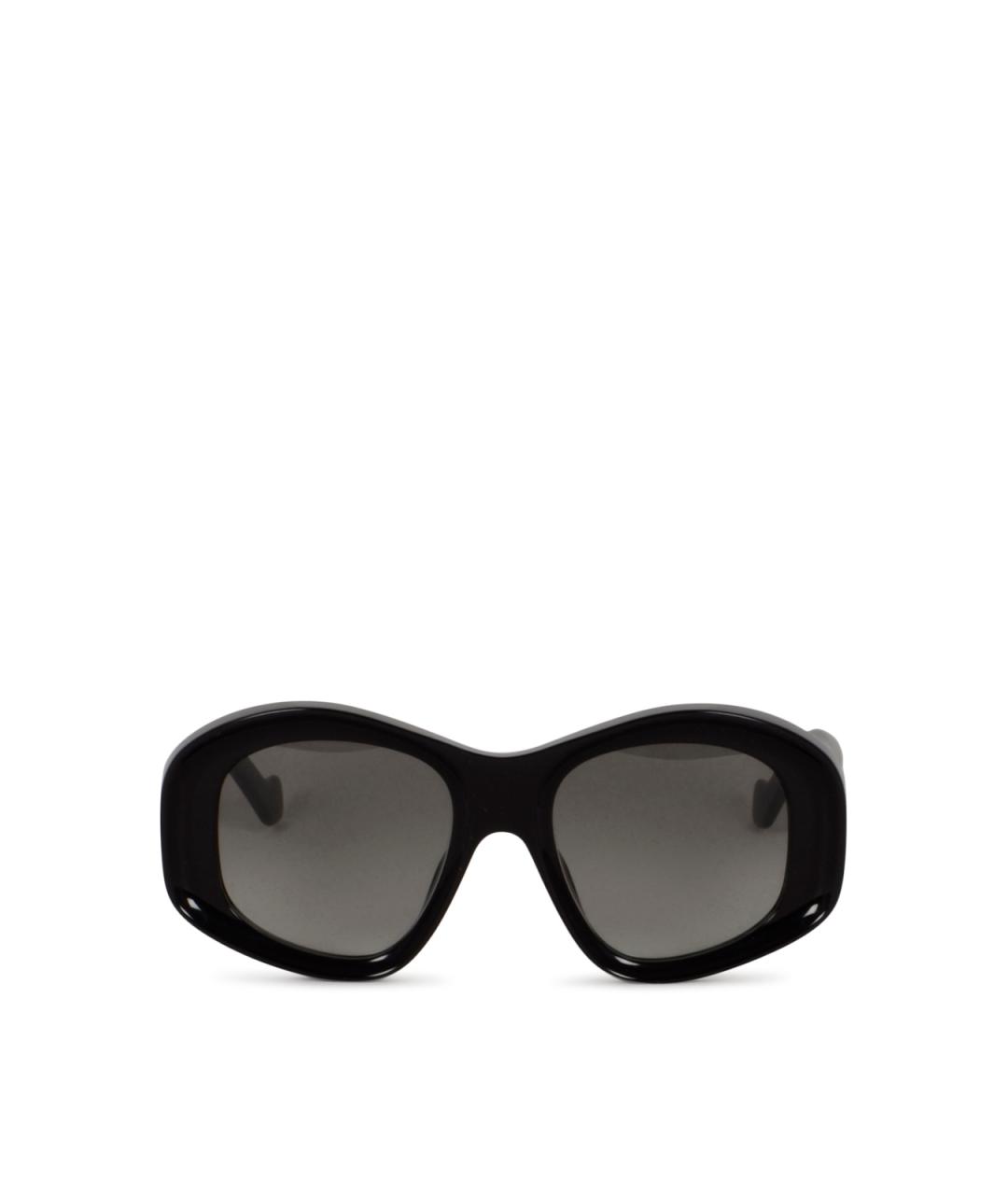 LOEWE Черные пластиковые солнцезащитные очки, фото 1