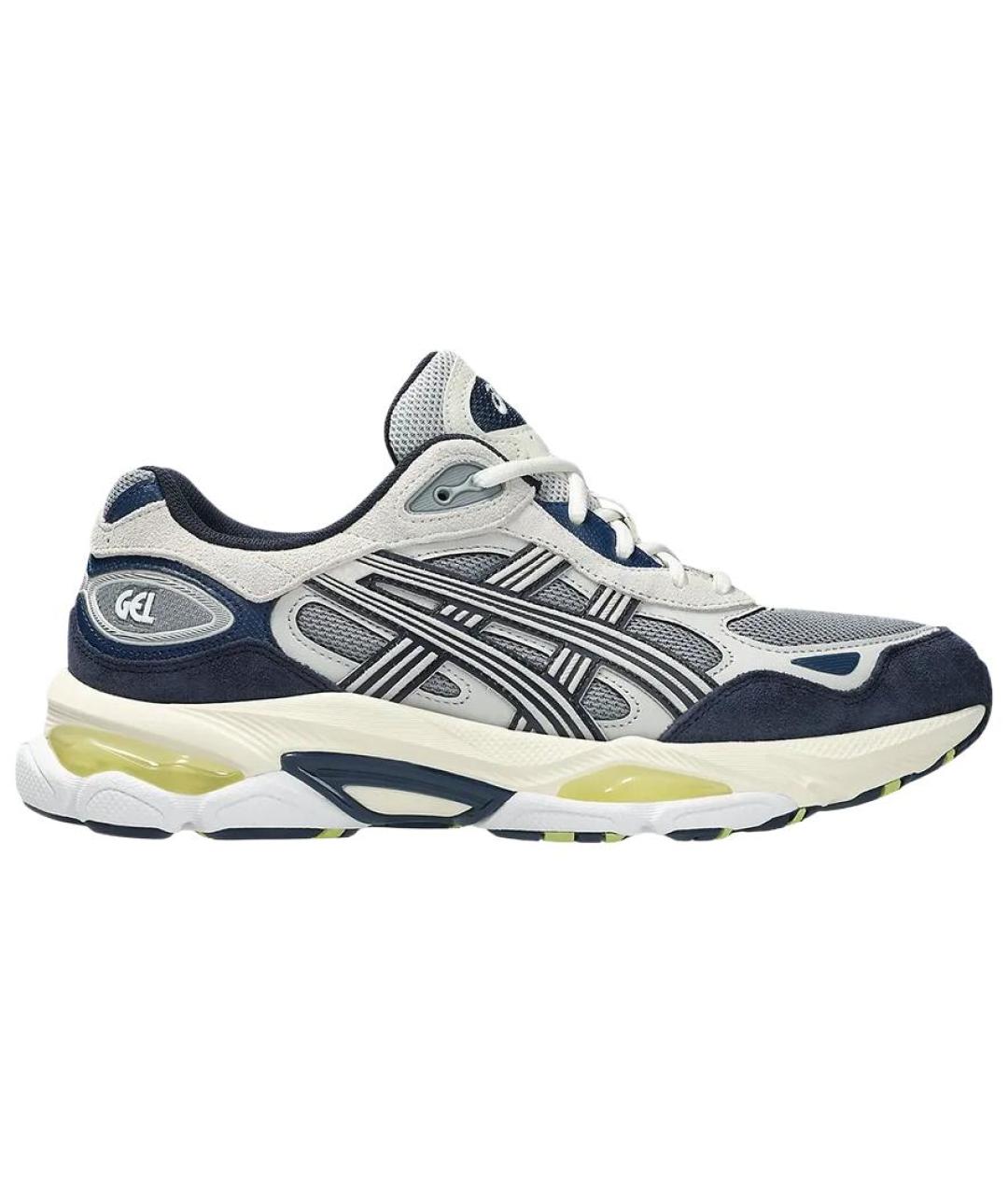 ASICS Синие текстильные кроссовки, фото 6