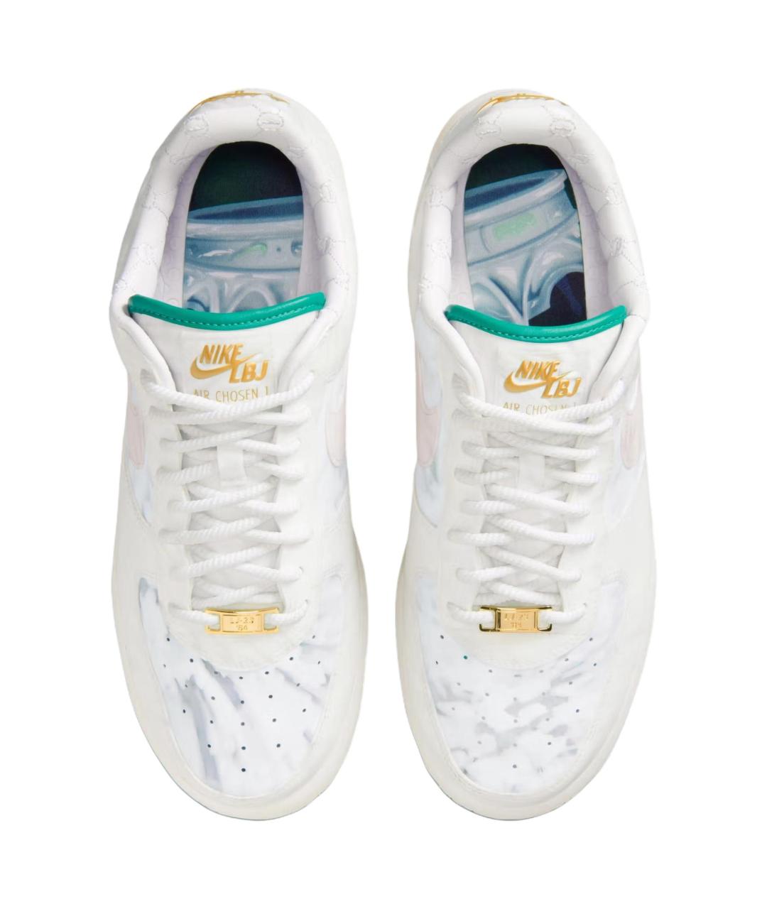 NIKE Белые низкие кроссовки / кеды, фото 4