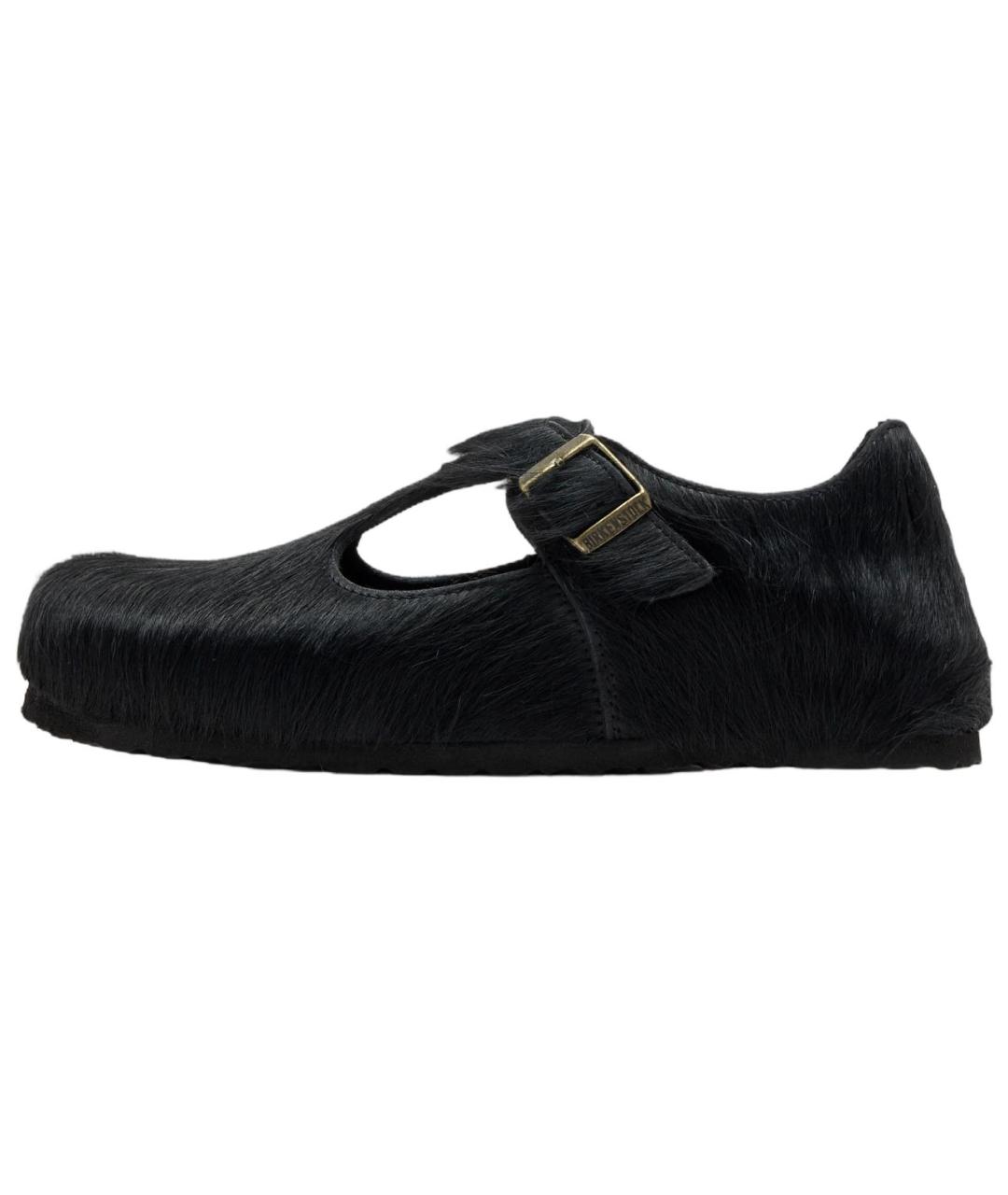 BIRKENSTOCK Черные кожаные сандалии, фото 6