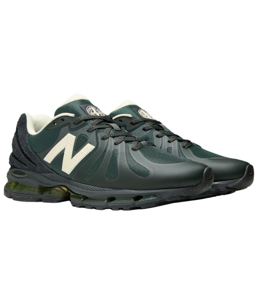 NEW BALANCE Зеленые синтетические кроссовки, фото 3
