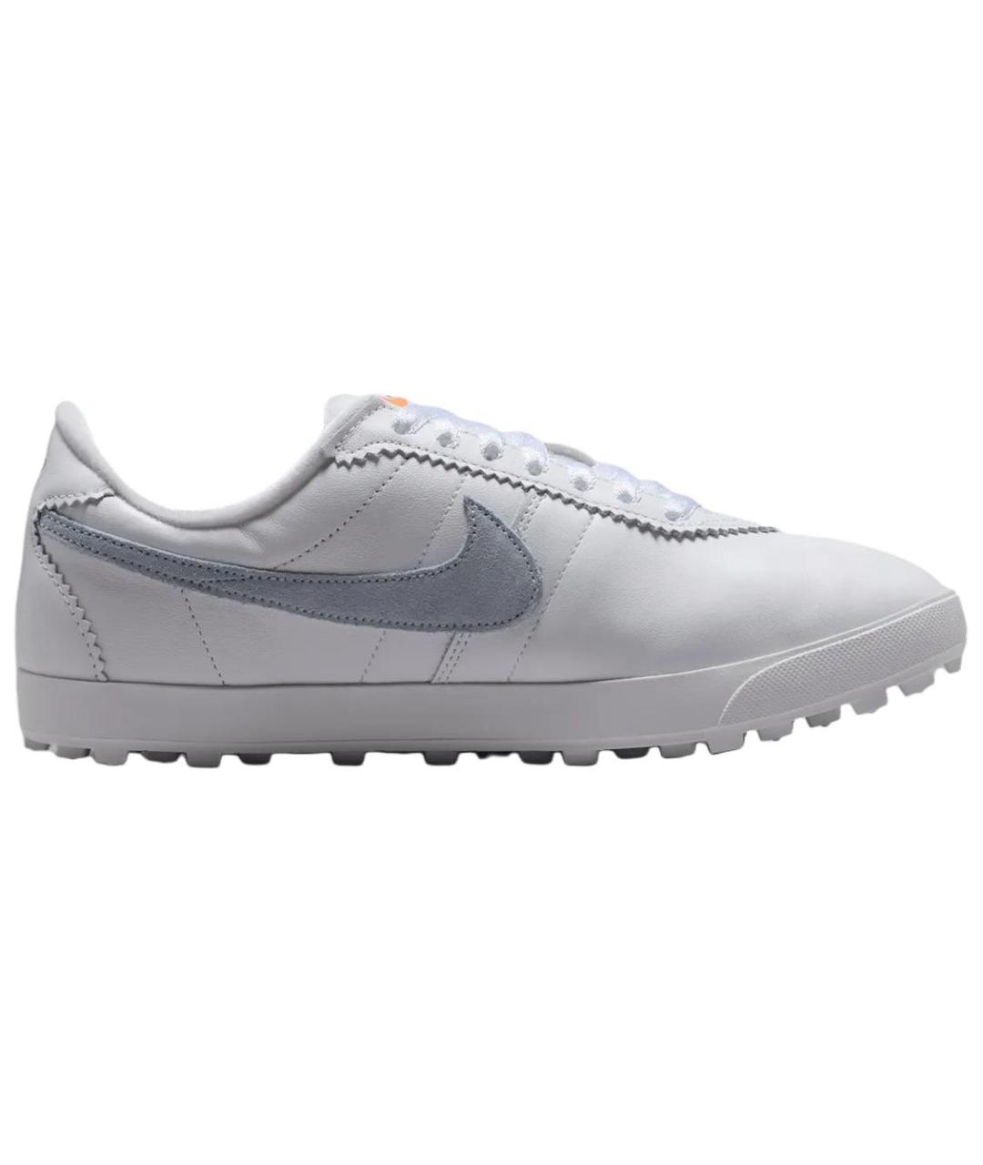 NIKE Белые кожаные кроссовки, фото 2