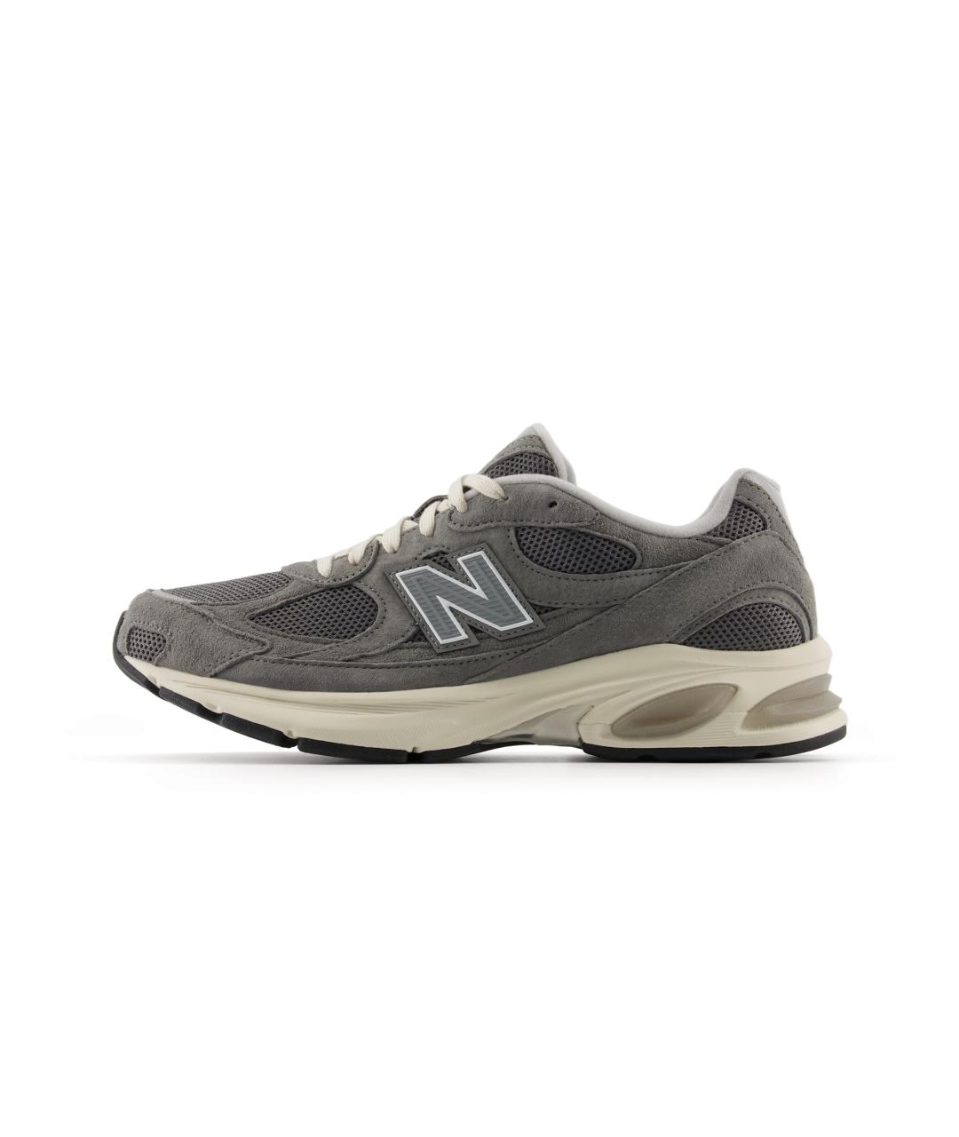 NEW BALANCE Серые замшевые кроссовки, фото 2