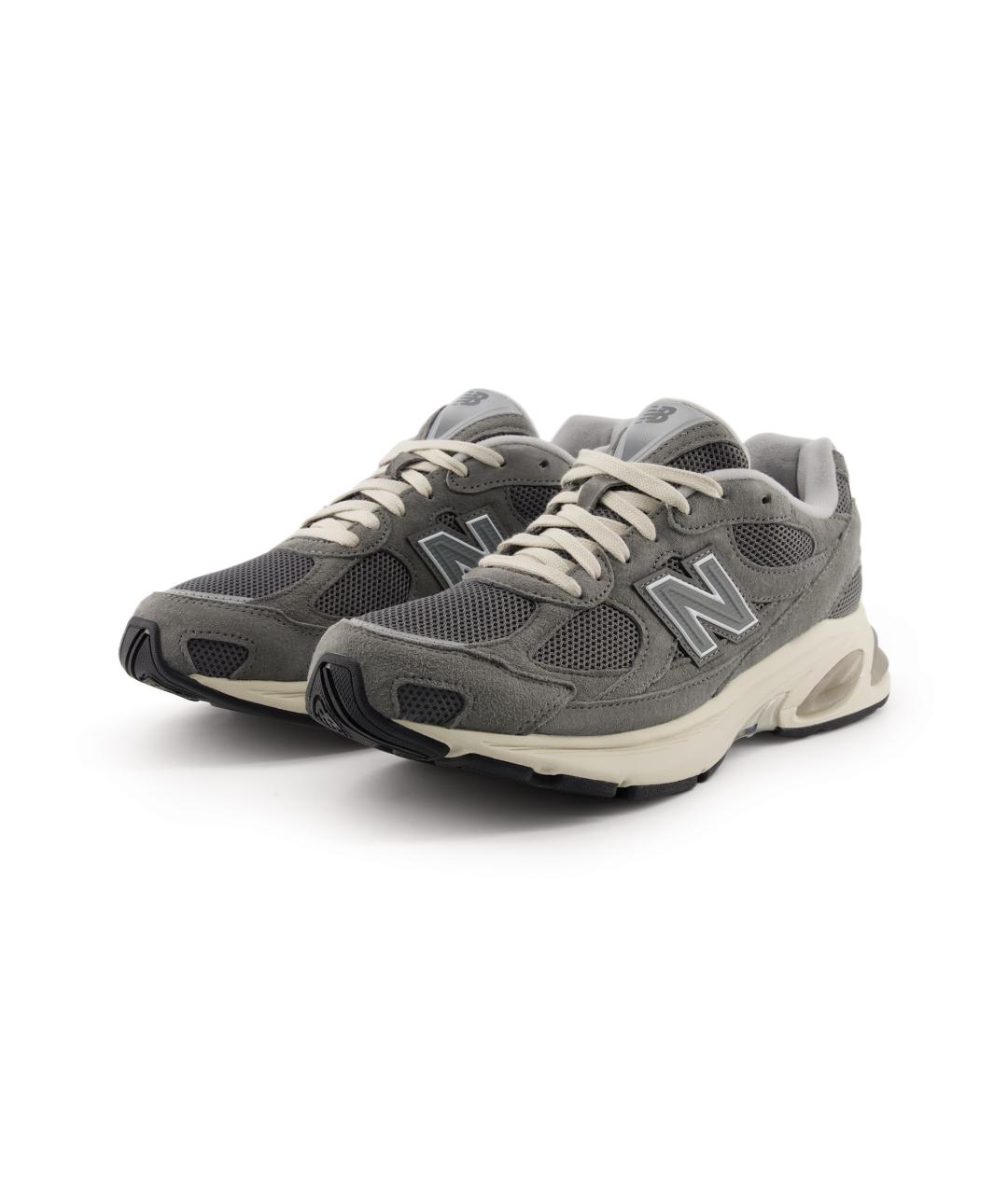 NEW BALANCE Серые замшевые кроссовки, фото 3
