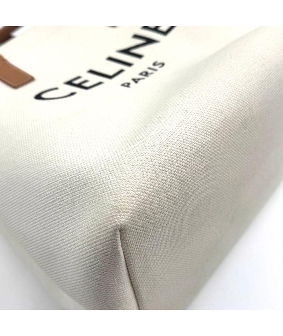 CELINE Бежевая сумка тоут, фото 5