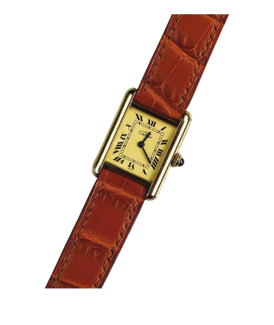CARTIER Золотые часы из желтого золота, фото 1