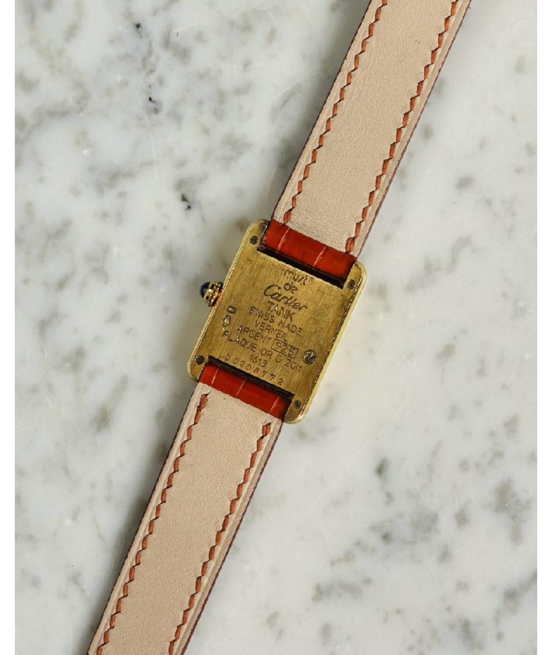 CARTIER Золотые часы из желтого золота, фото 2