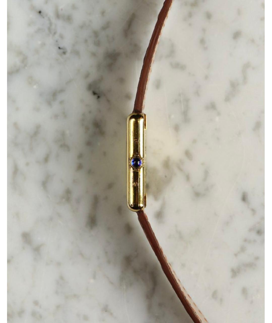 CARTIER Золотые часы из желтого золота, фото 4