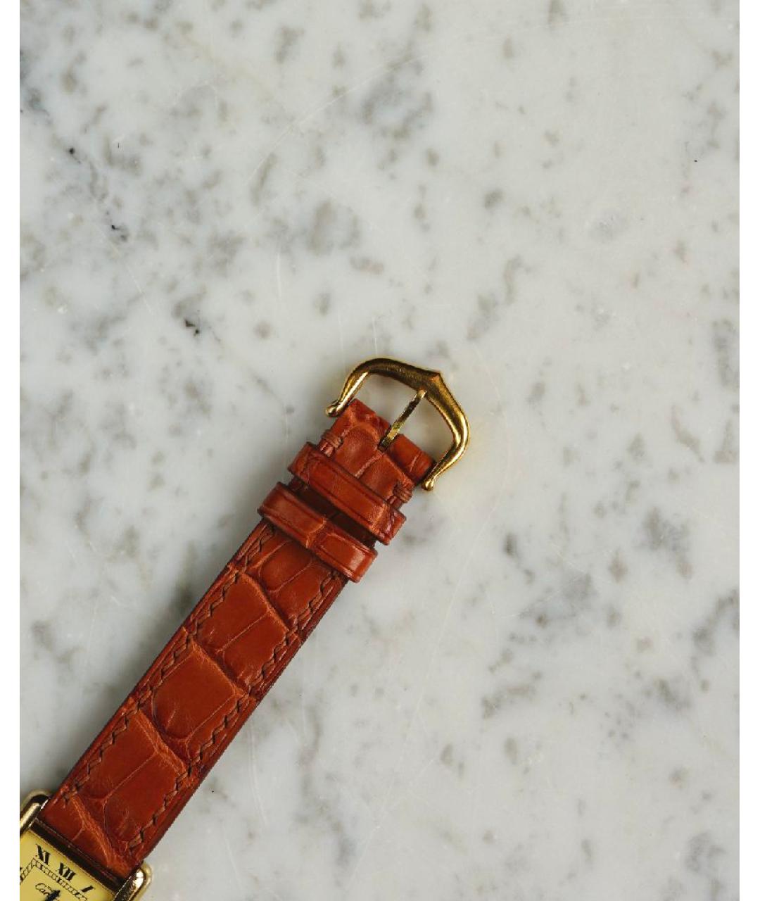CARTIER Золотые часы из желтого золота, фото 3
