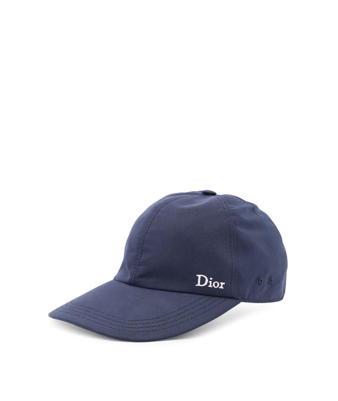 CHRISTIAN DIOR Синяя синтетическая кепка/бейсболка, фото 2