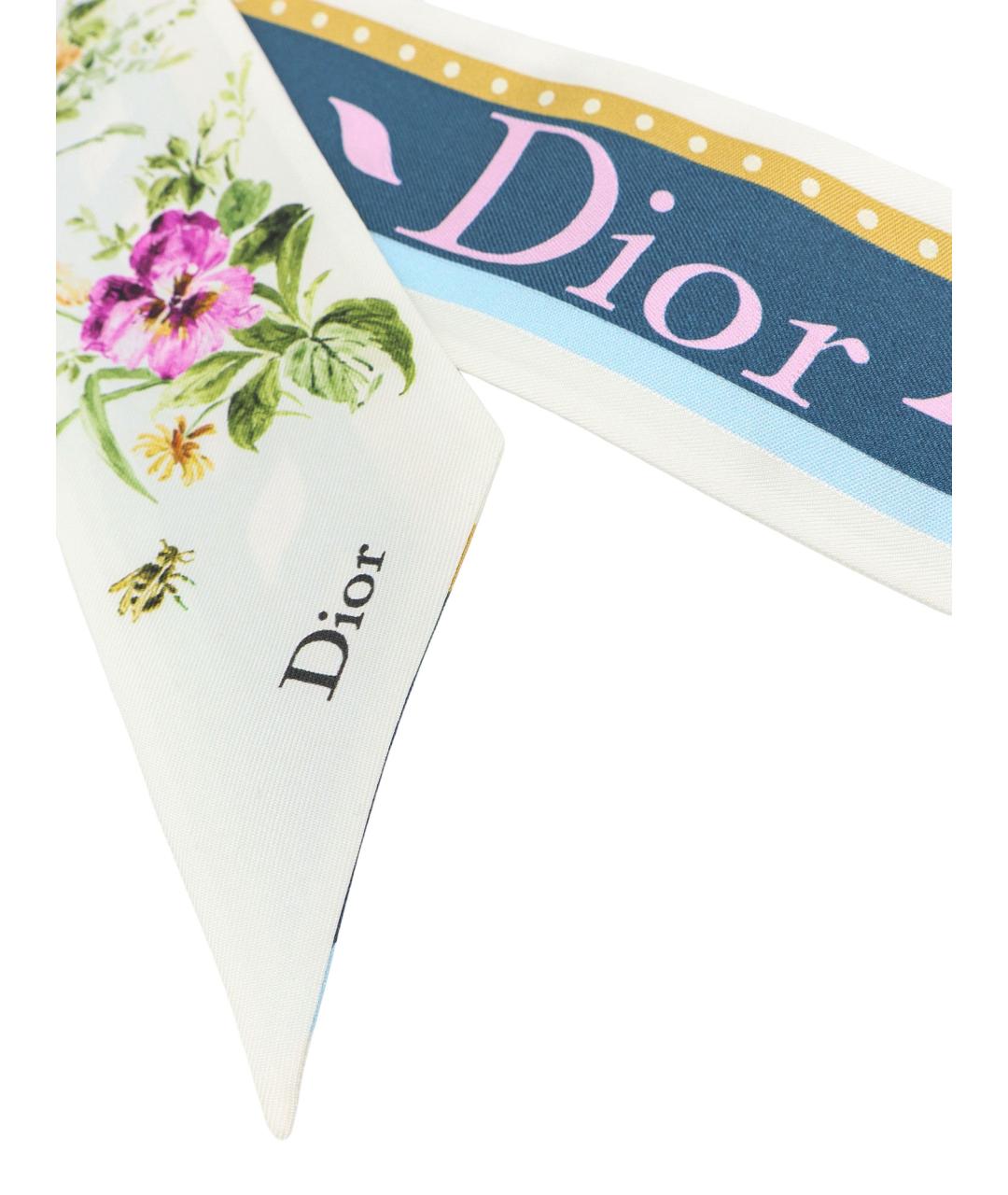 CHRISTIAN DIOR Мульти шарф, фото 2