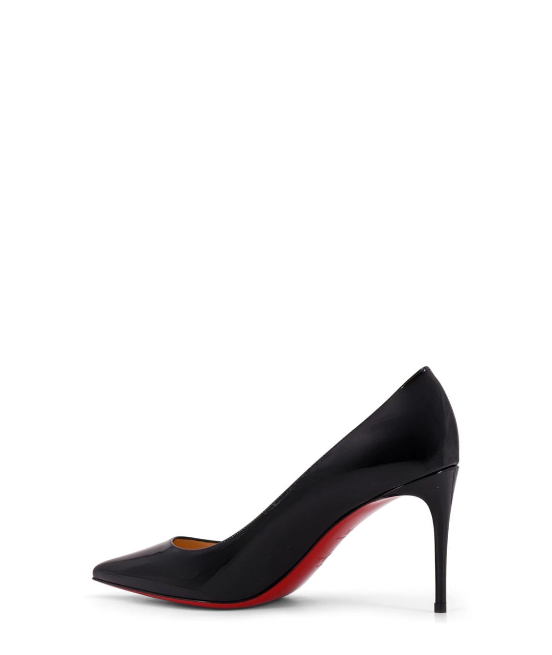 CHRISTIAN LOUBOUTIN Черные туфли из лакированной кожи, фото 3