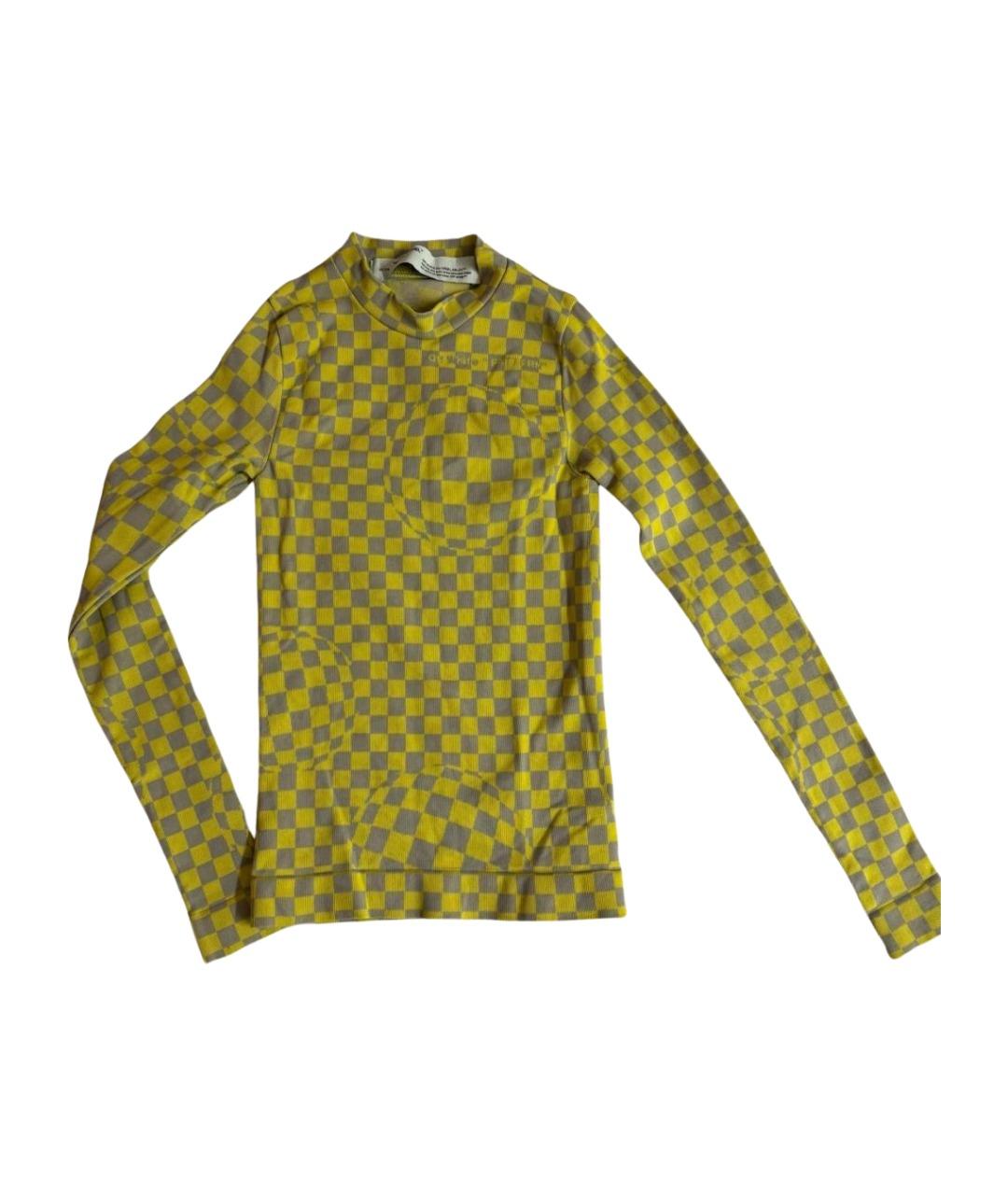 OFF-WHITE Желтый полиамидовый спортивные костюмы, фото 1