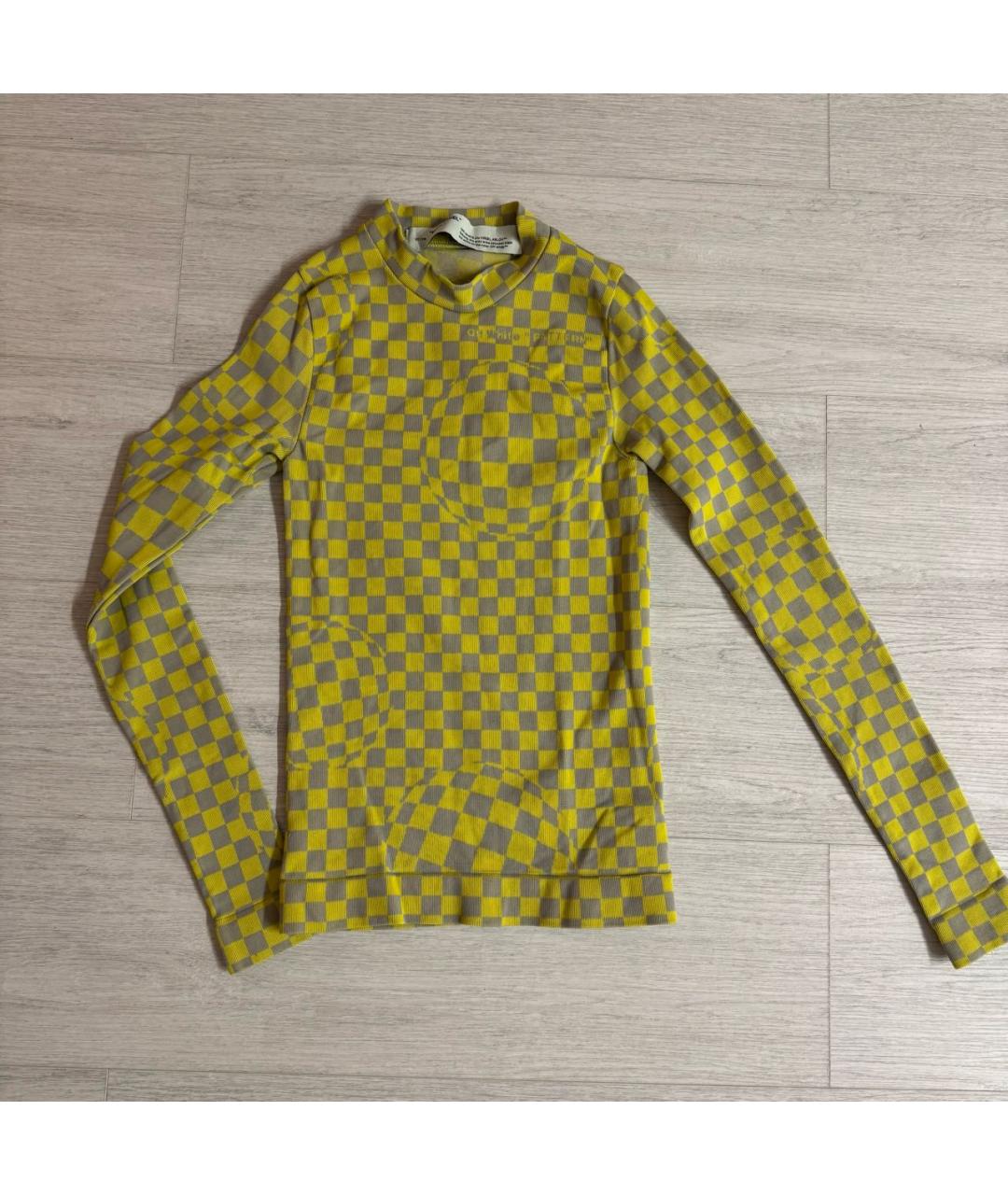 OFF-WHITE Желтый полиамидовый спортивные костюмы, фото 8