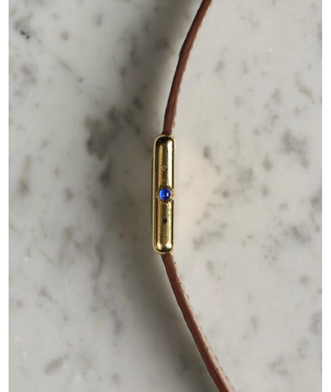 CARTIER Золотые позолоченные часы, фото 4