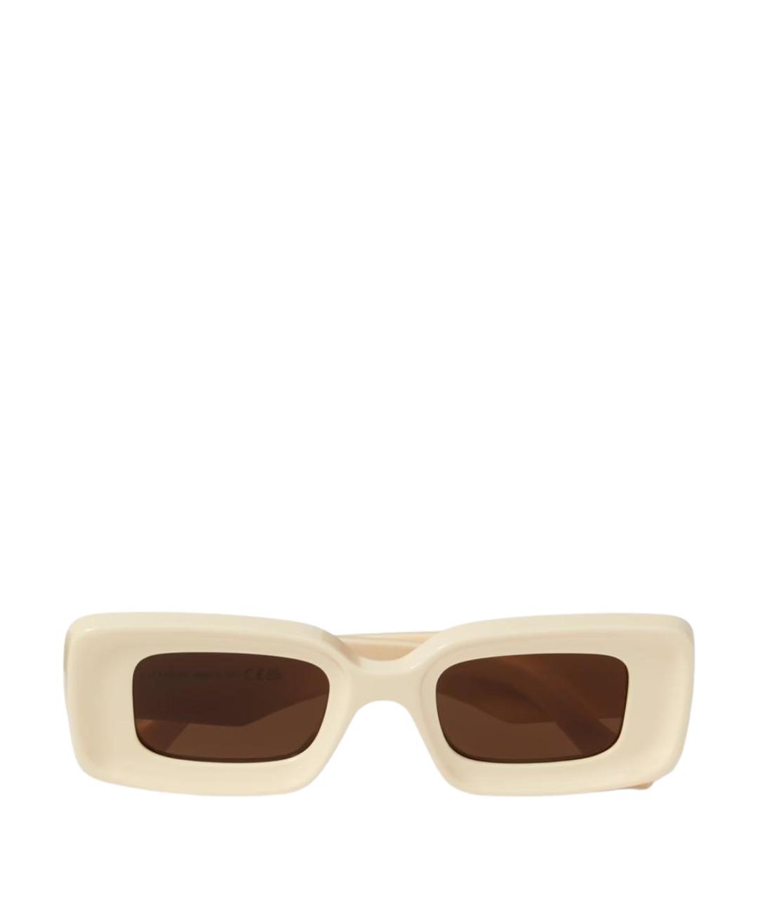 LOEWE Бежевые солнцезащитные очки, фото 1