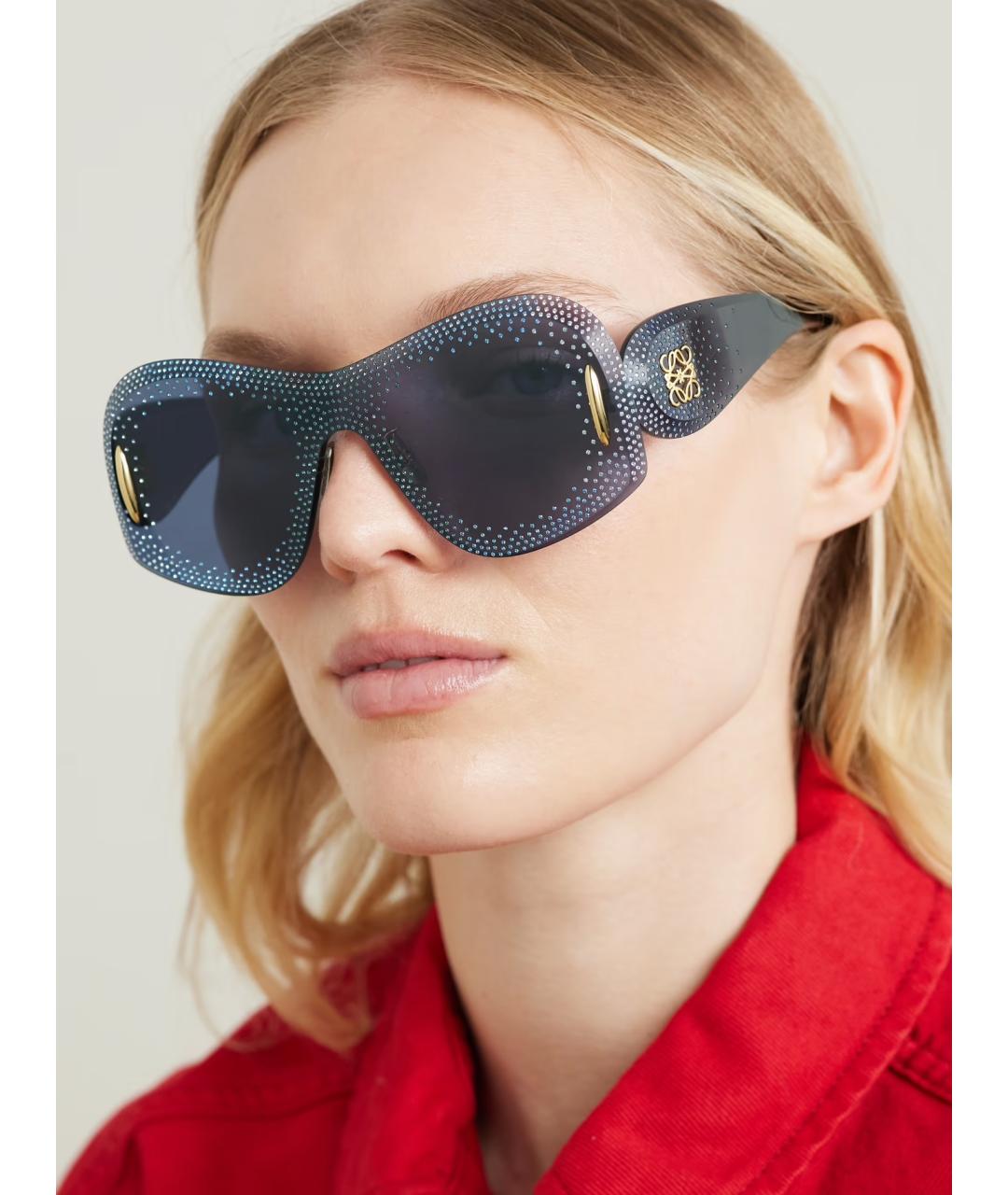 LOEWE Синие солнцезащитные очки, фото 2