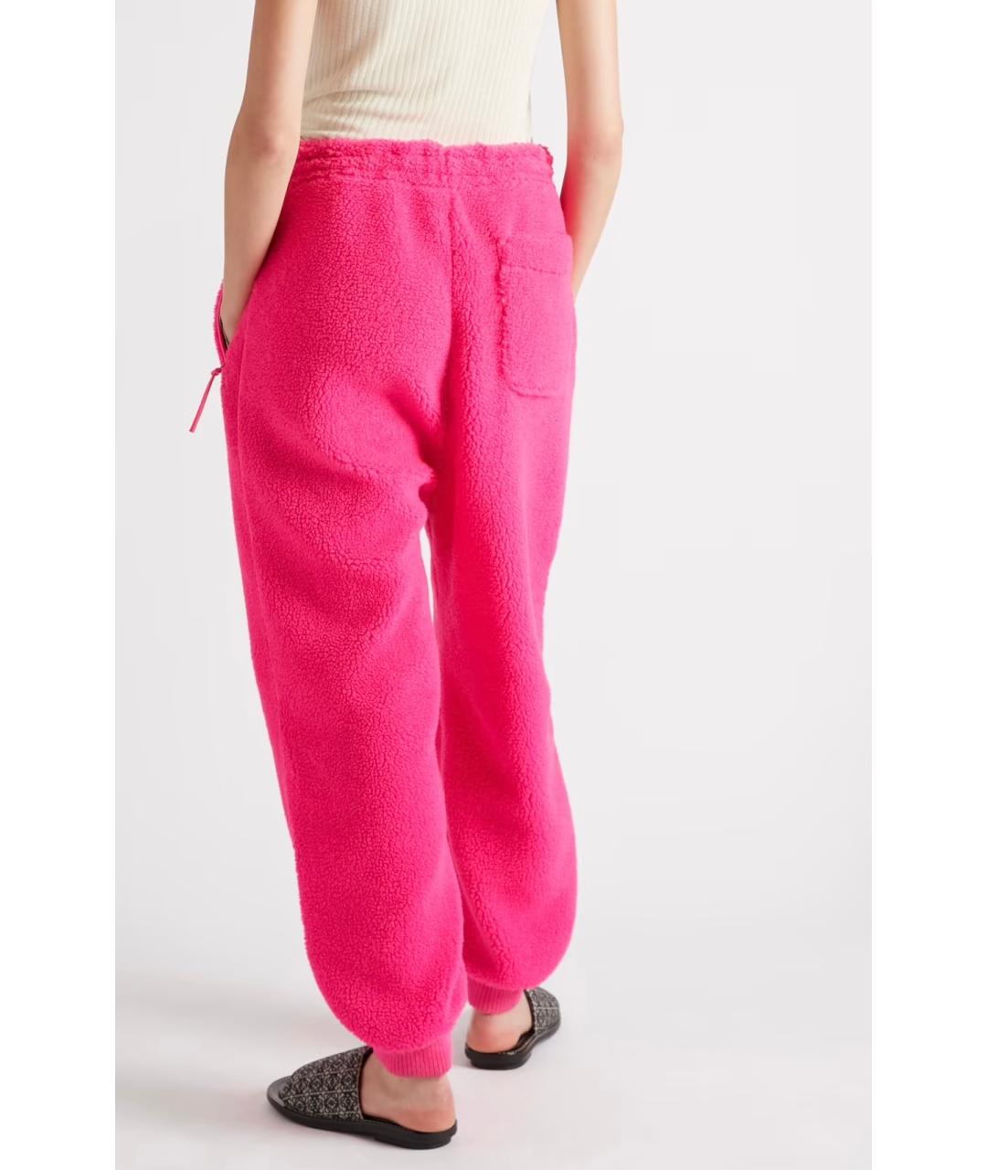 LOEWE Розовые спортивные брюки и шорты, фото 4