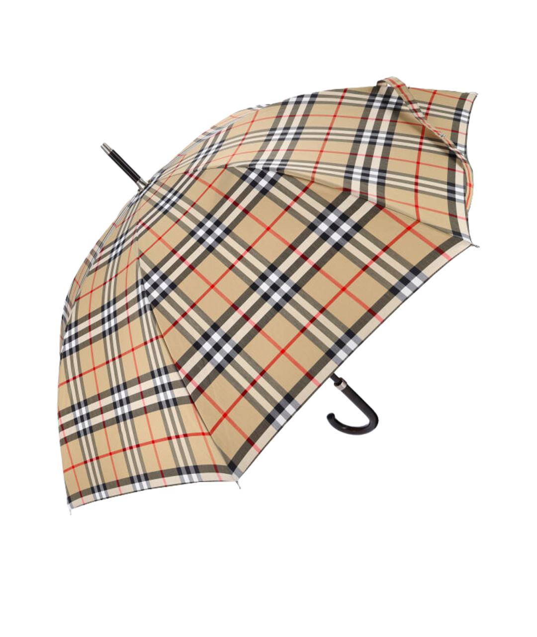 BURBERRY Бежевый зонт, фото 2