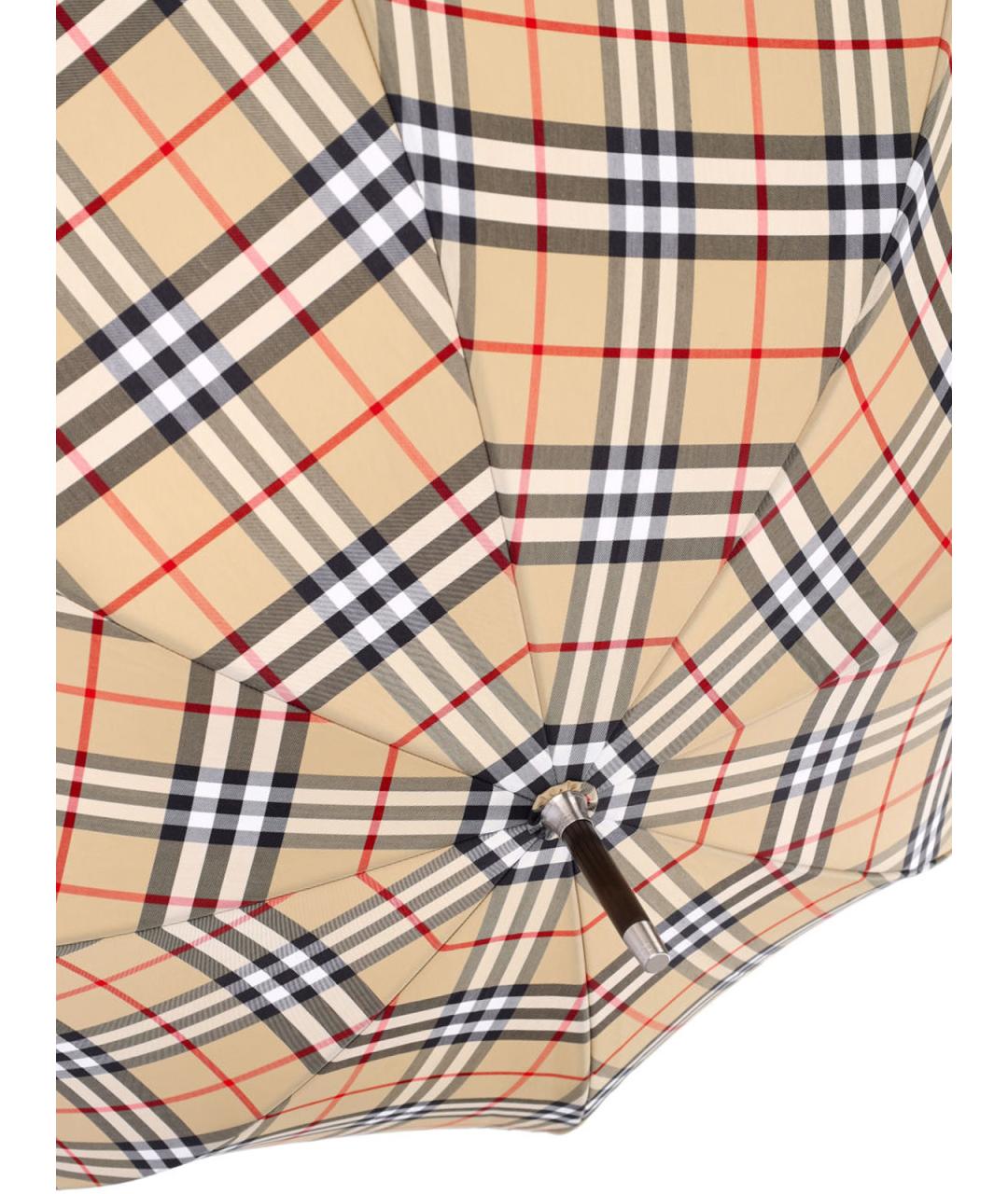 BURBERRY Бежевый зонт, фото 5