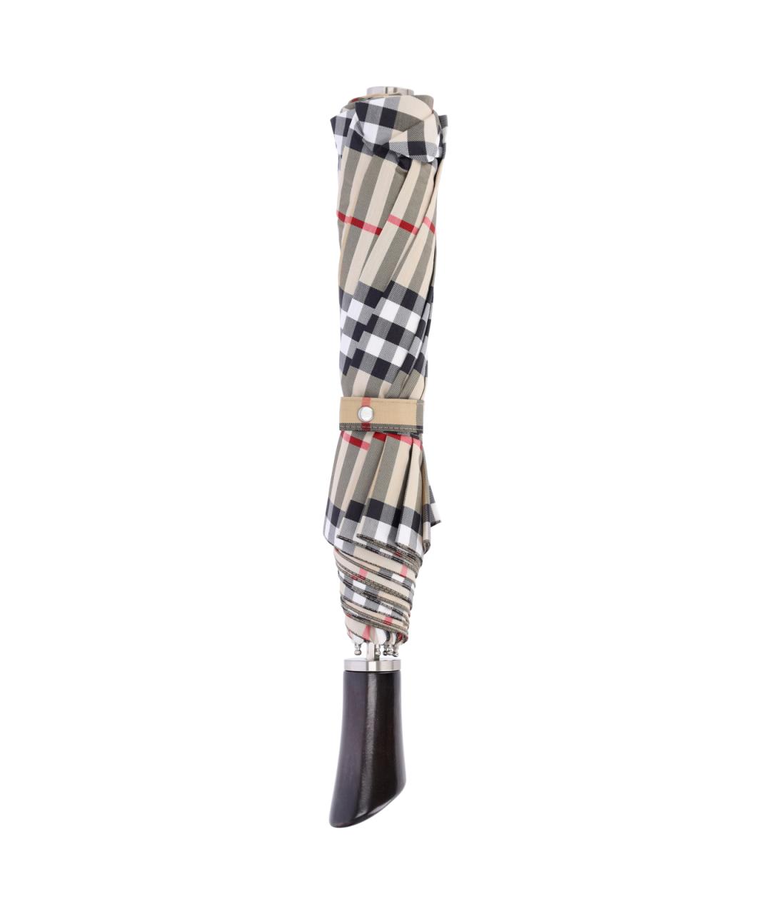 BURBERRY Бежевый зонт, фото 3