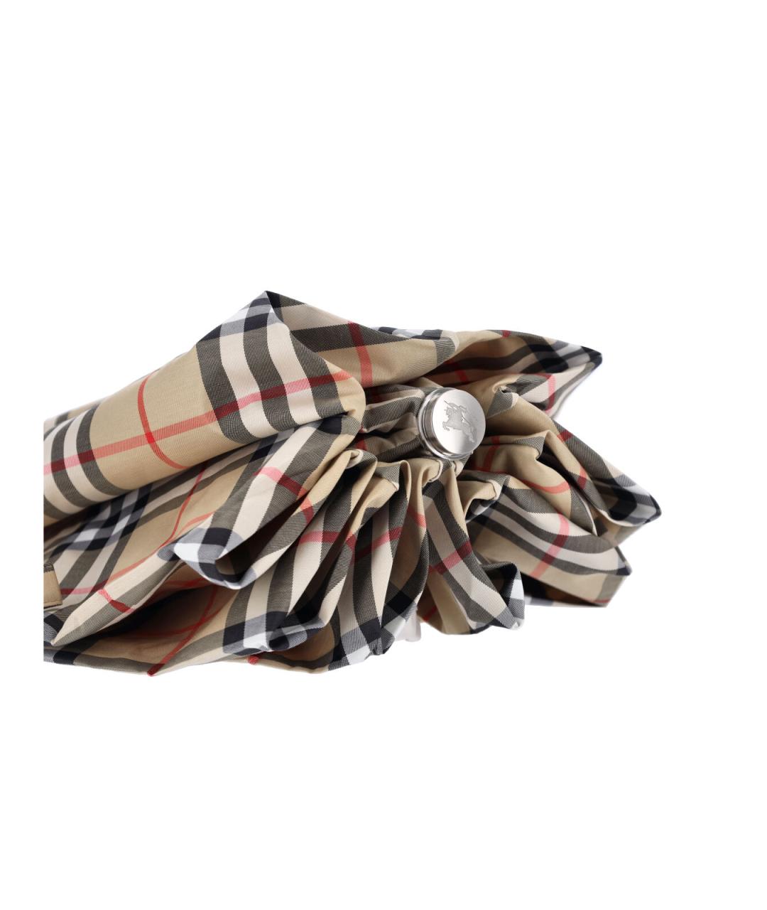 BURBERRY Бежевый зонт, фото 4