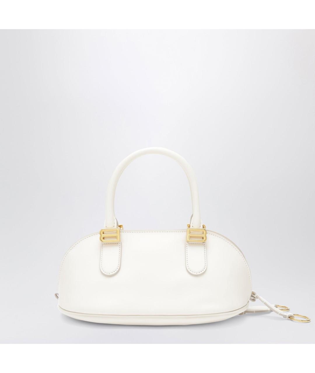 BALENCIAGA Бежевая кожаная сумка тоут, фото 2