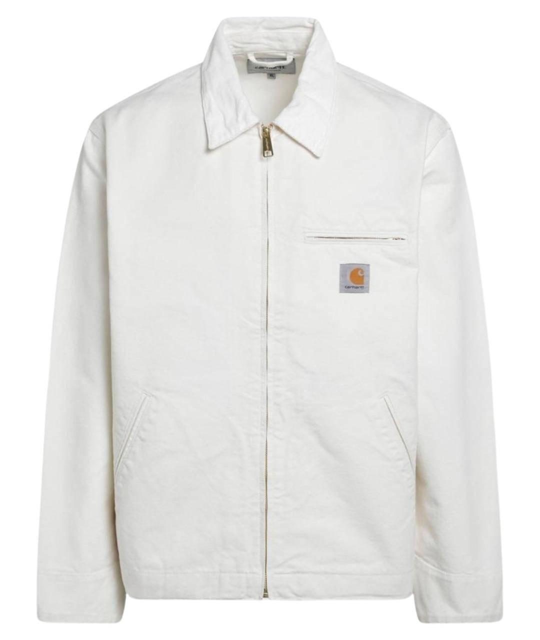CARHARTT WIP Белая хлопковая куртка, фото 1