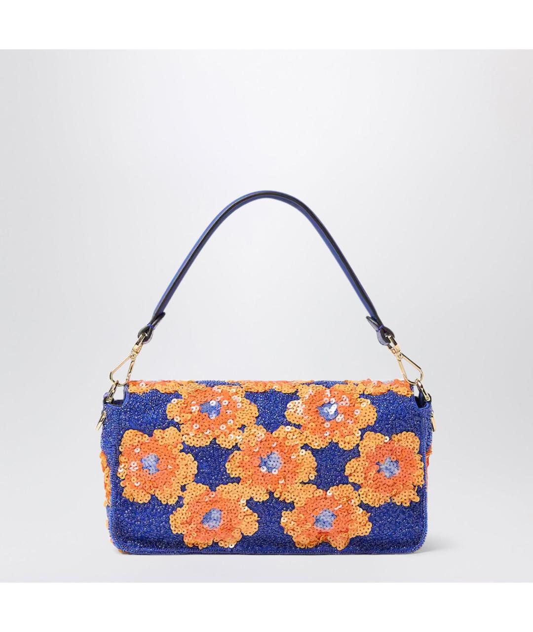 FENDI Синяя сумка через плечо, фото 2
