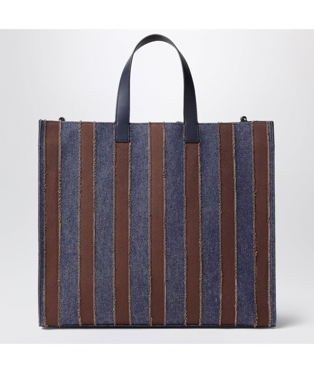 FENDI Мульти деним сумка тоут, фото 2