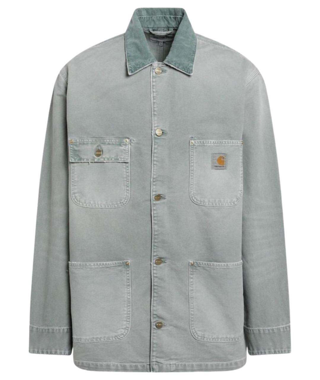 CARHARTT WIP Зеленая хлопковая куртка, фото 1