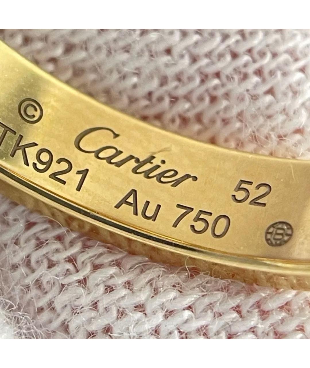 CARTIER Золотое кольцо из желтого золота, фото 3