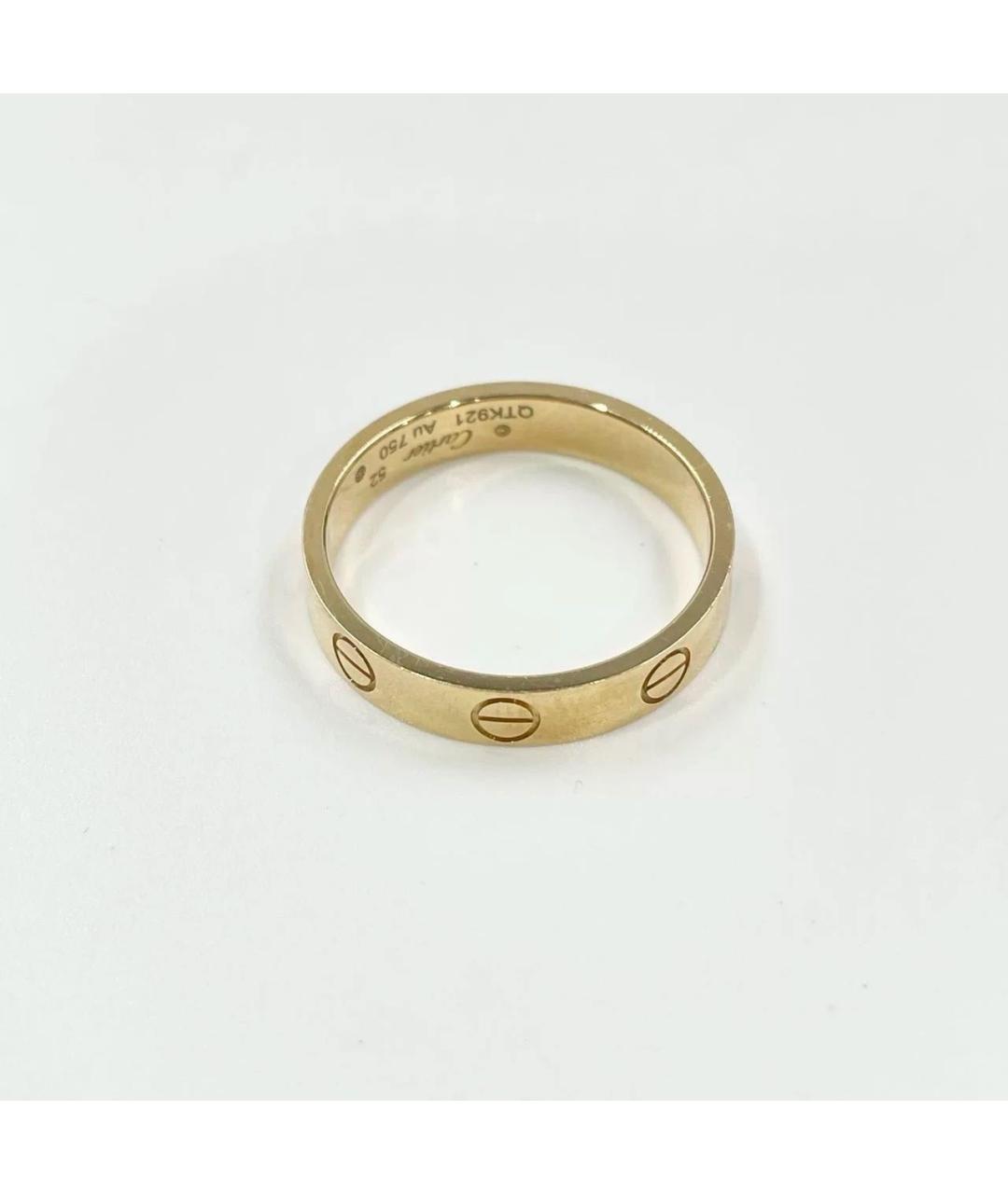 CARTIER Золотое кольцо из желтого золота, фото 8