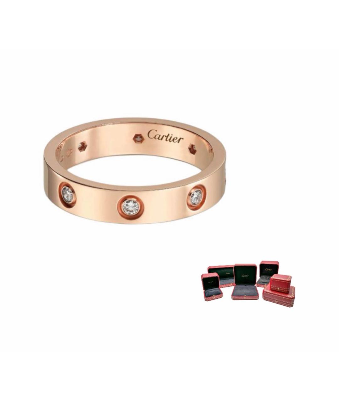 CARTIER Золотое кольцо из розового золота, фото 9