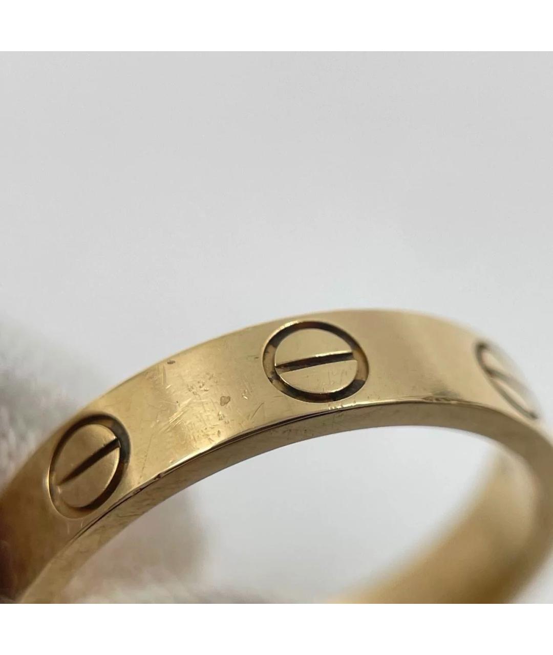 CARTIER Желтое кольцо из желтого золота, фото 5