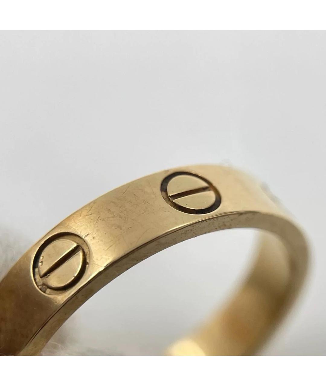 CARTIER Желтое кольцо из желтого золота, фото 3