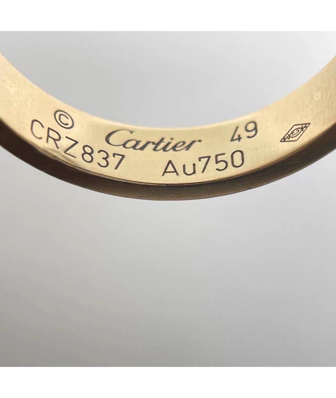 CARTIER Желтое кольцо из желтого золота, фото 2