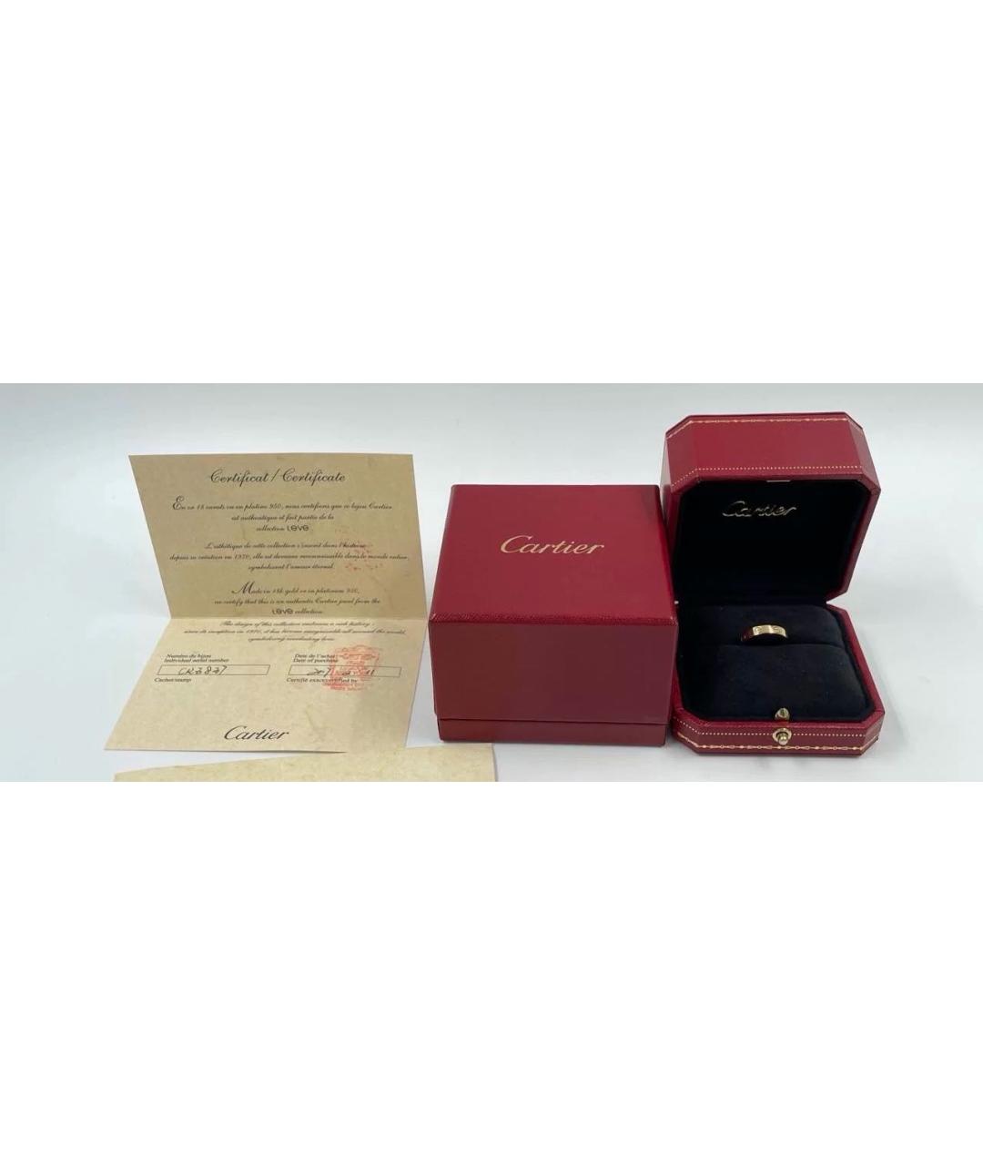 CARTIER Желтое кольцо из желтого золота, фото 6